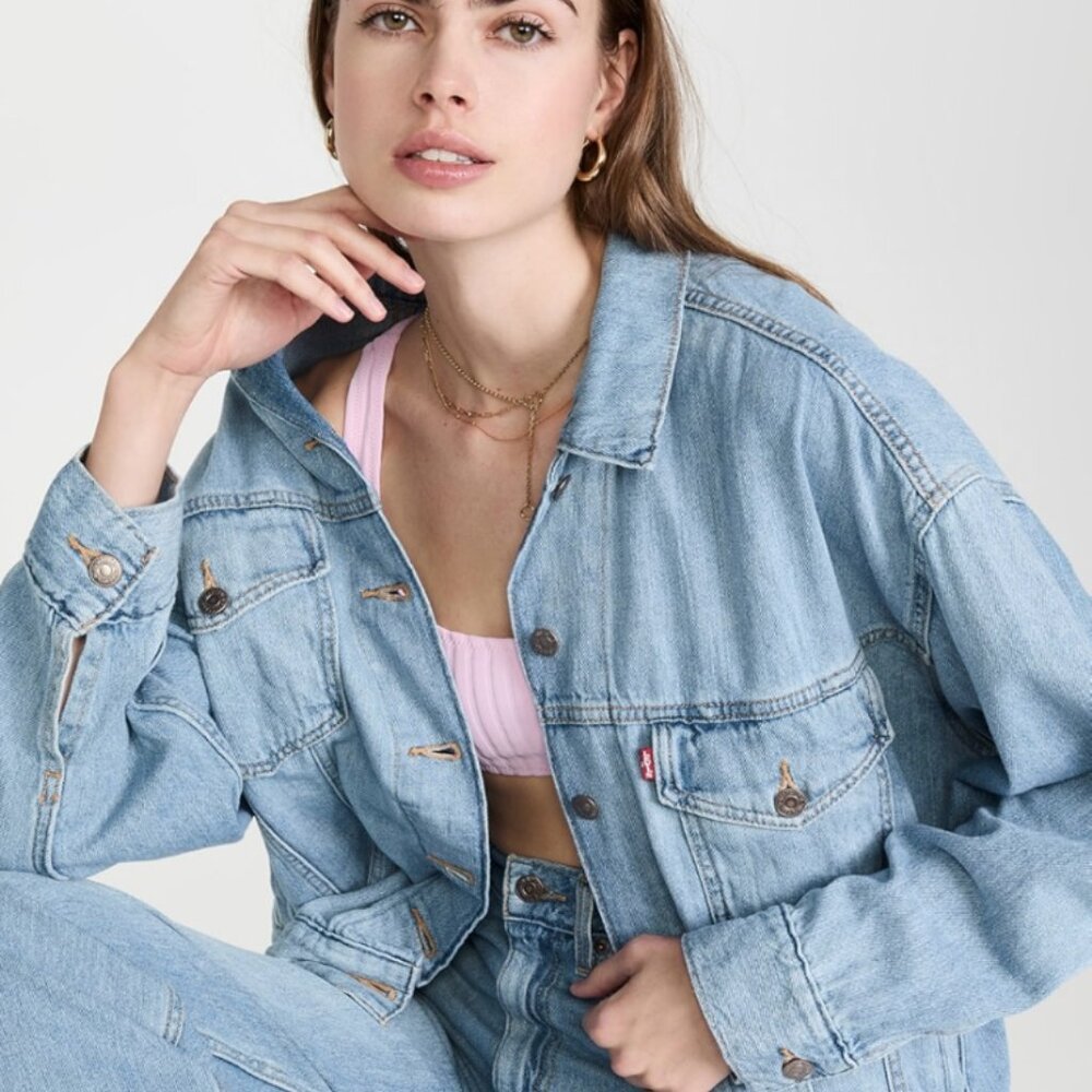 NWT - Levi's Pajama Trucker Jacket  Pajama Trucker Jacket